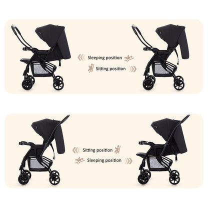 TEKNUM Look at Me Reversible 2 Stroller - Black