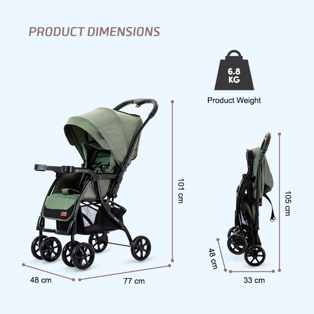 TEKNUM Look at Me Reversible 2 Stroller - Olive