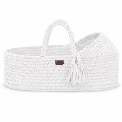 TEKNUM Moses Rope Basket - White