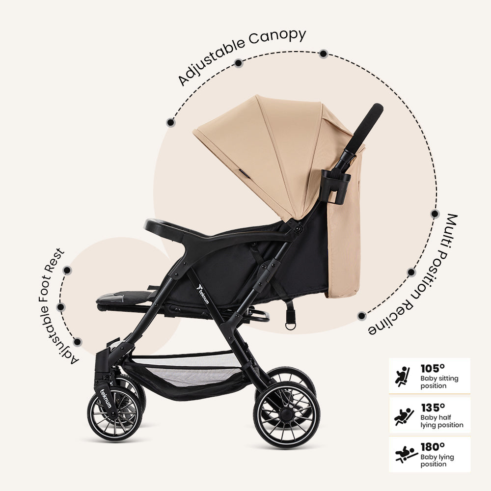 TEKNUM Stroller Flylite - Ivory