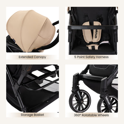 TEKNUM Stroller Flylite - Ivory