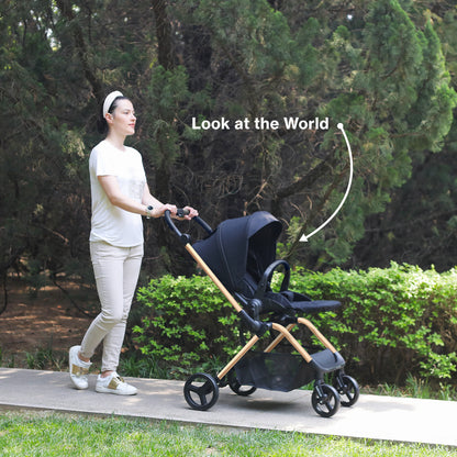 TEKNUM STROLL - 1 Reversible Travel Stroller - Gold