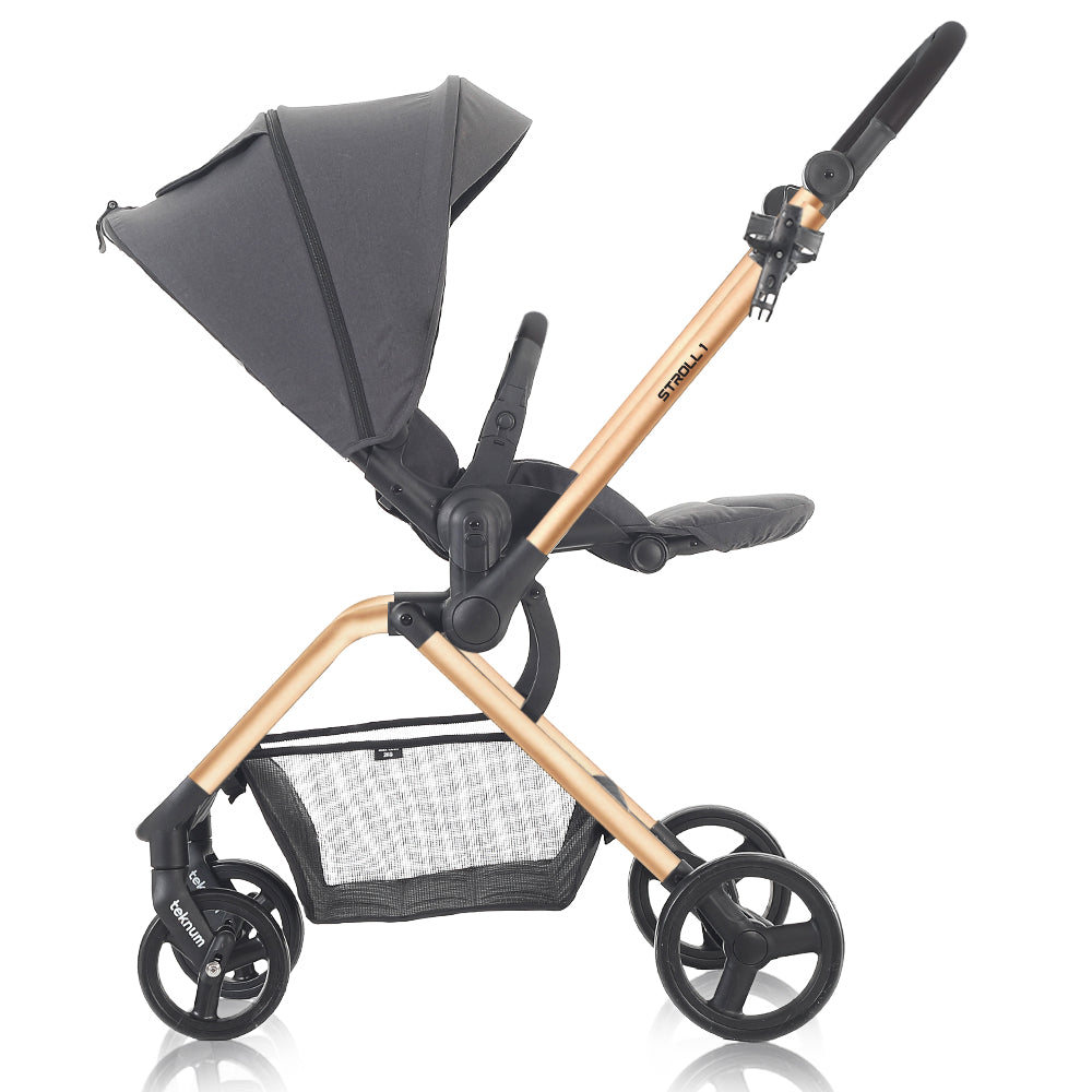 TEKNUM STROLL - 1 Reversible Travel Stroller - Grey
