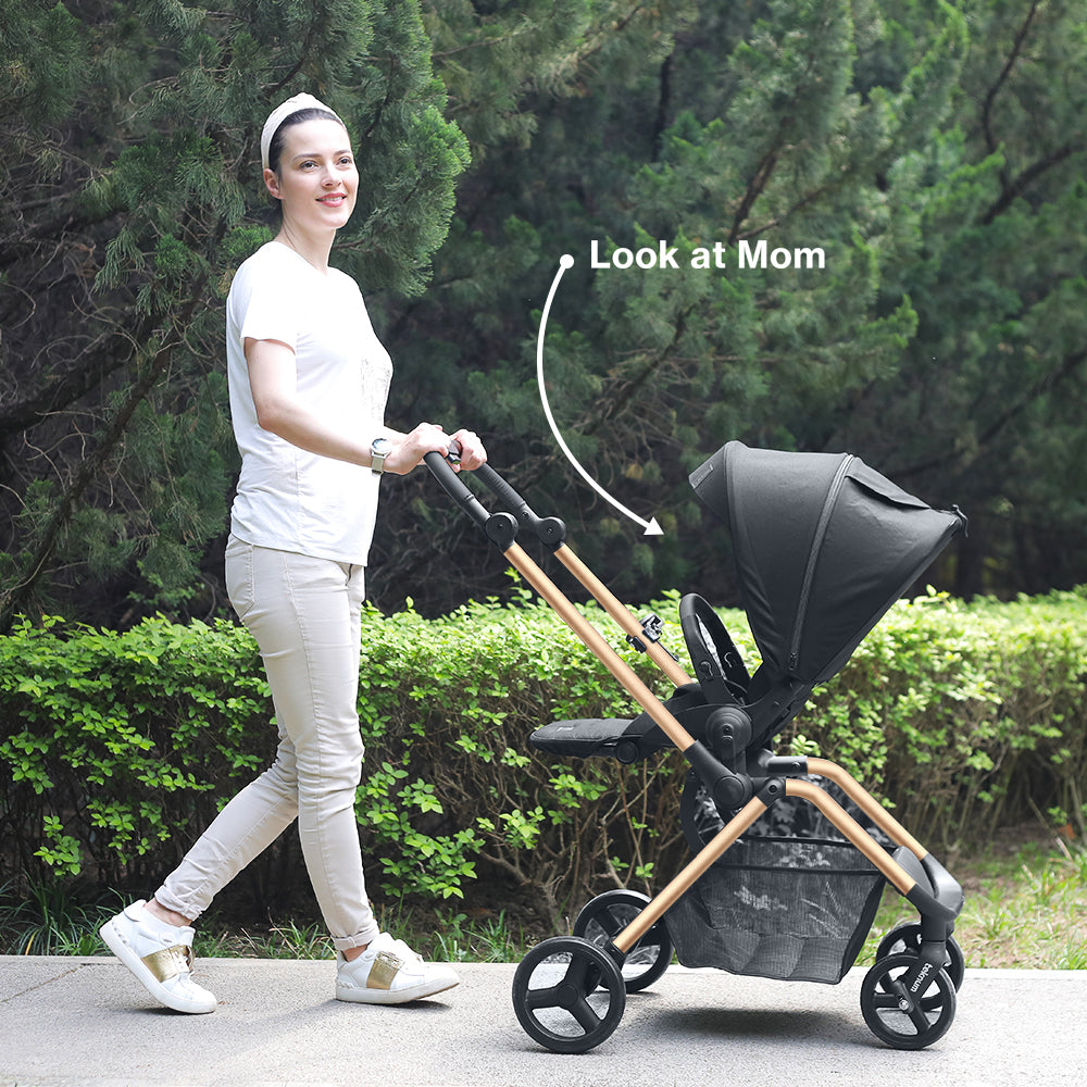 TEKNUM STROLL - 1 Reversible Travel Stroller - Grey