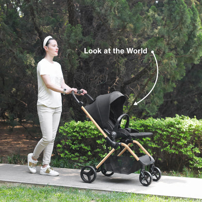 TEKNUM STROLL - 1 Reversible Travel Stroller - Grey