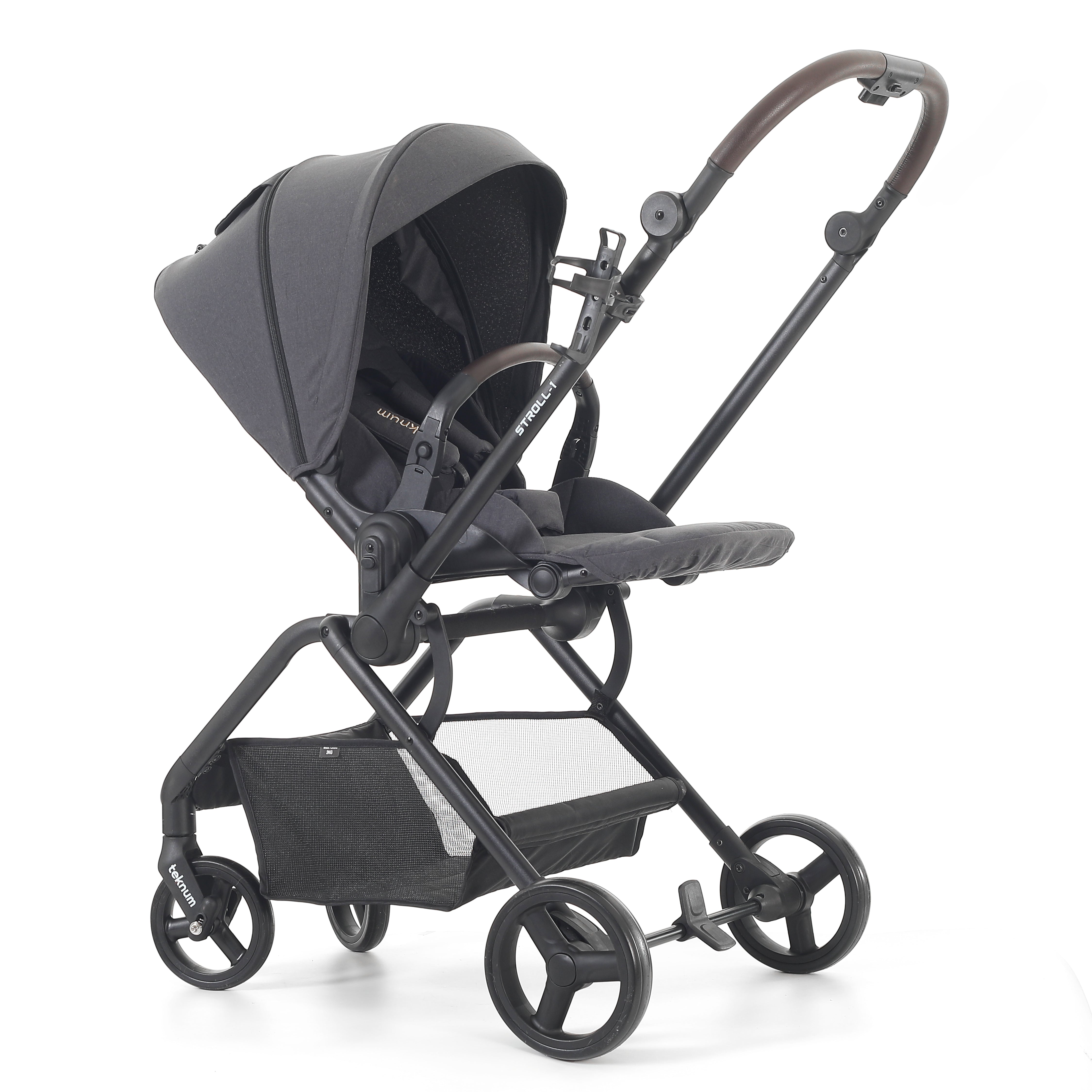 TEKNUM STROLL - 1 Reversible Travel Stroller - Grey