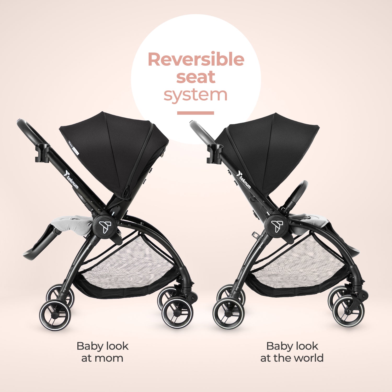 TEKNUM Travel STROLL 2 Stroller - Grey