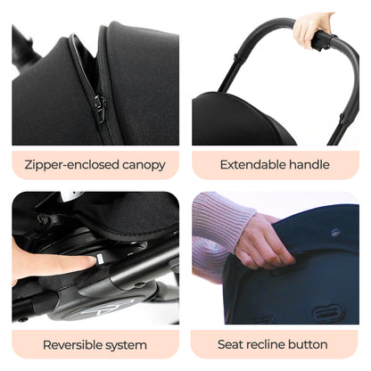 TEKNUM Travel STROLL 2 Stroller - Grey