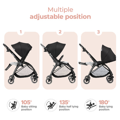 TEKNUM Travel STROLL 2 Stroller - Grey