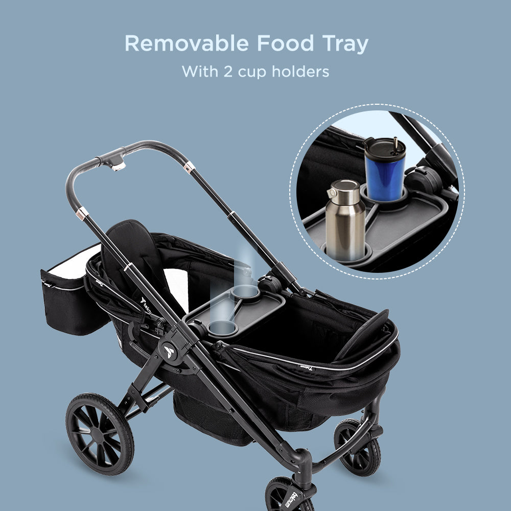 TEKNUM Reversible Wagon Stroller - Graphite Black