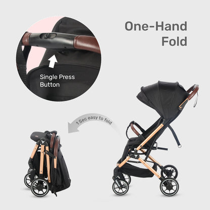 TEKNUM Travel Cabin Plus Stroller - Sunshine Black