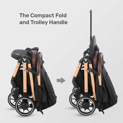 TEKNUM Travel Cabin Plus Stroller - Sunshine Black