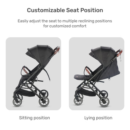 TEKNUM Travel Cabin Plus Stroller - Black