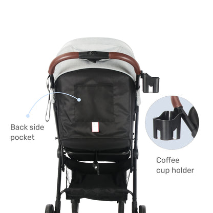 TEKNUM Travel Cabin Plus Stroller - Grey