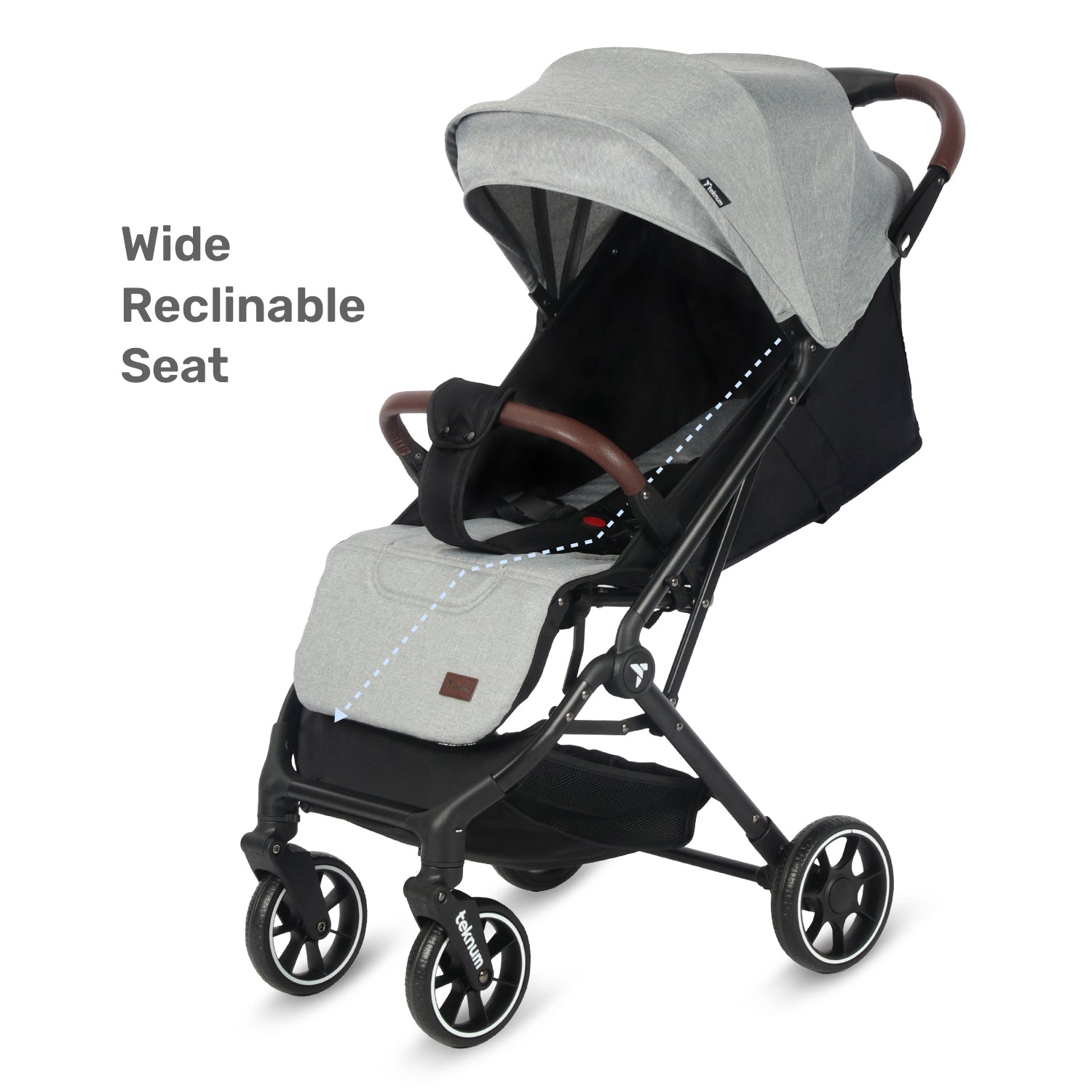 TEKNUM Travel Cabin Plus Stroller - Grey