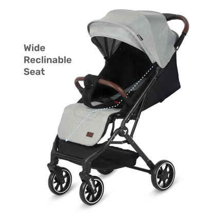 TEKNUM Travel Cabin Plus Stroller - Grey