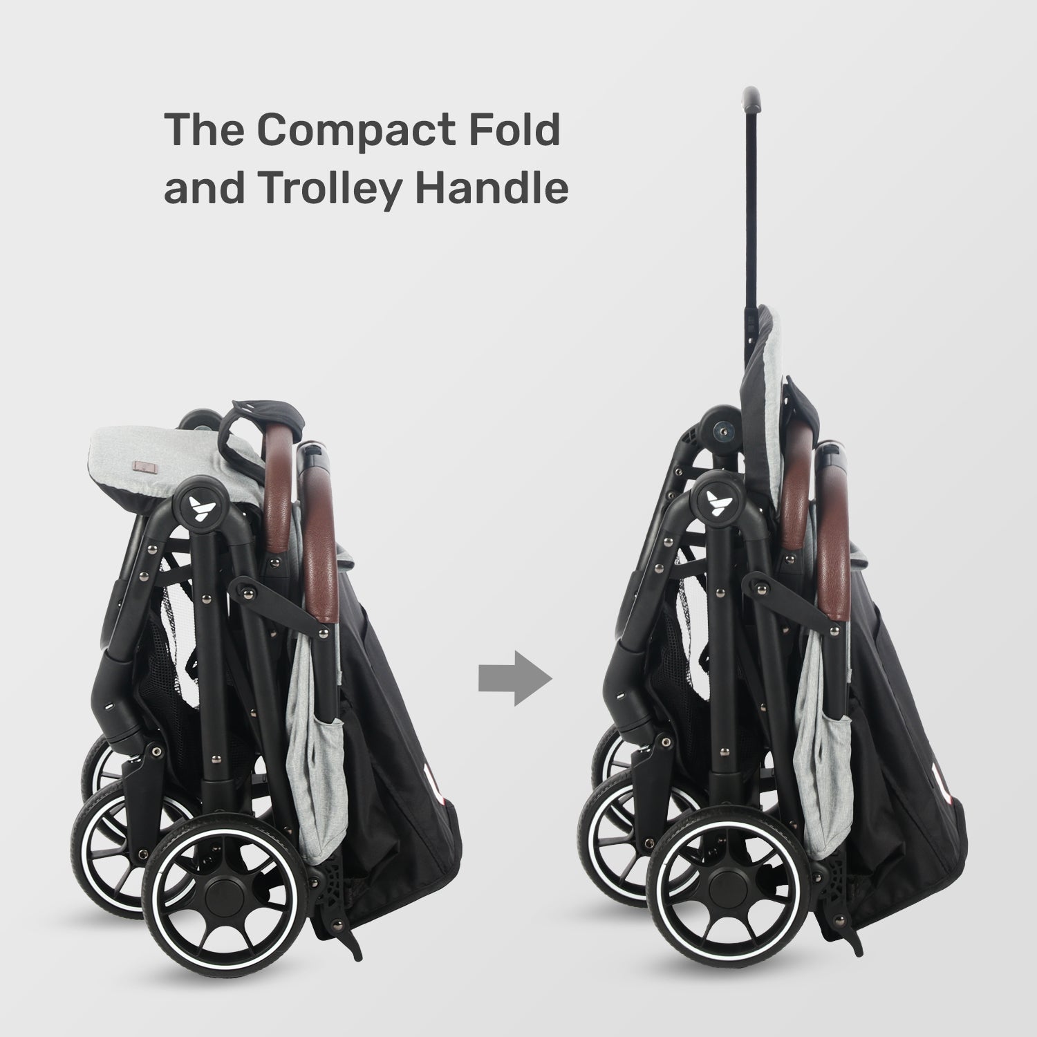 TEKNUM Travel Cabin Plus Stroller - Grey