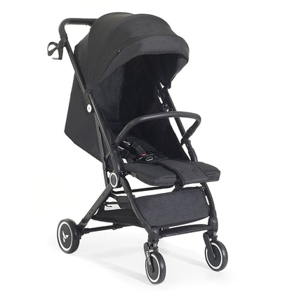 TEKNUM Travel Cabin Stroller with Coffee Cup Holder - Black