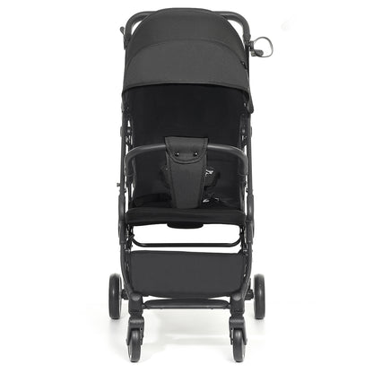 TEKNUM Travel Cabin Stroller with Coffee Cup Holder - Black