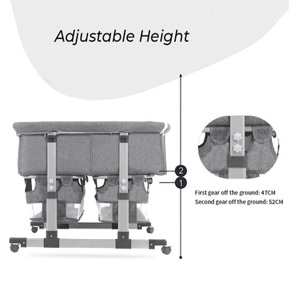 TEKNUM Twin Bed Side Fellow Grey