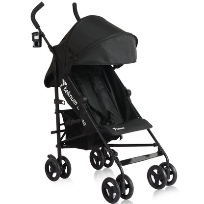 عربة أطفال TEKNUM Eco Lite 2 مع حامل أكواب - أسود