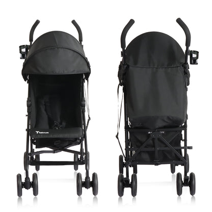 عربة أطفال TEKNUM Eco Lite 2 مع حامل أكواب - أسود