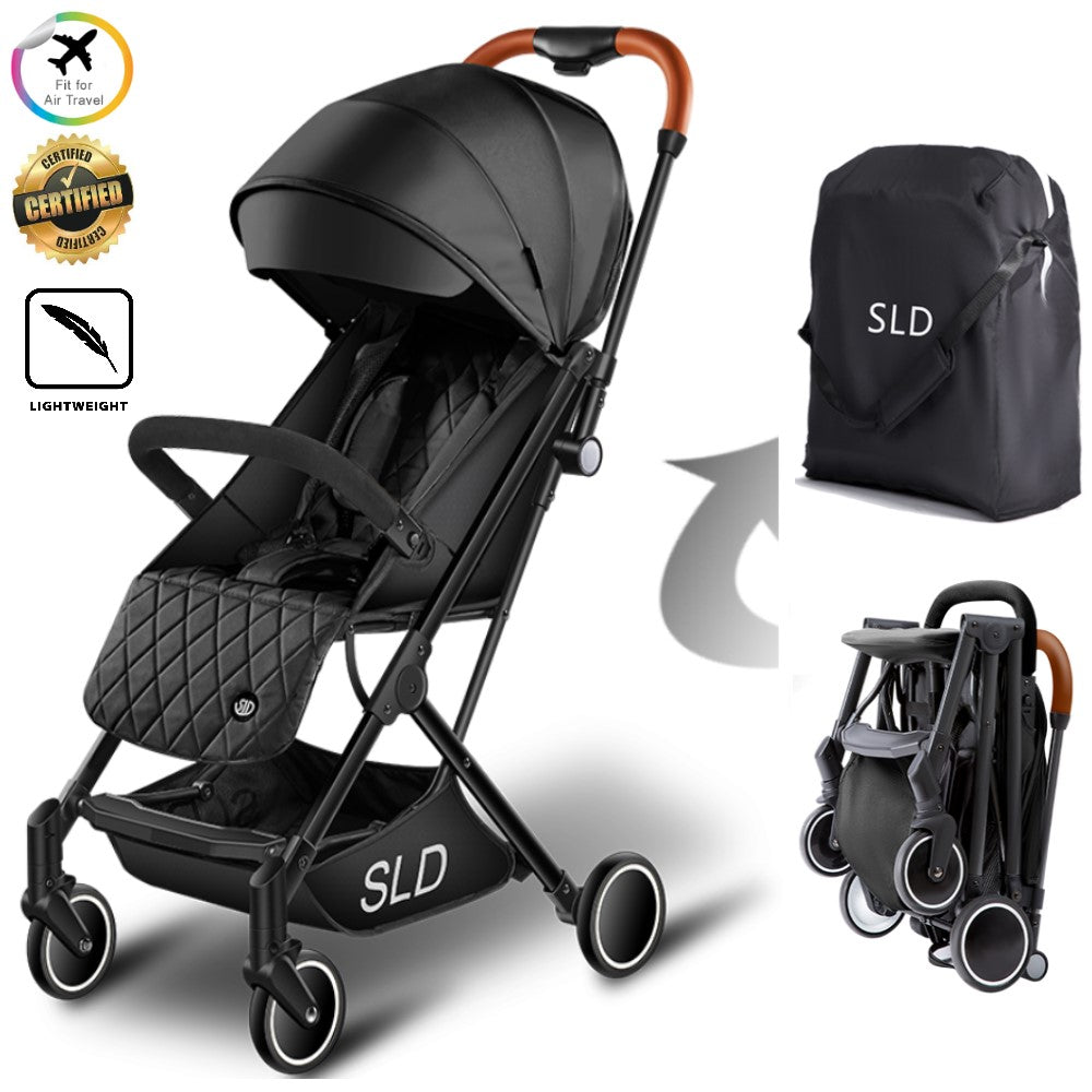 Travel Lite Stroller - SLD by TEKNUM - Black