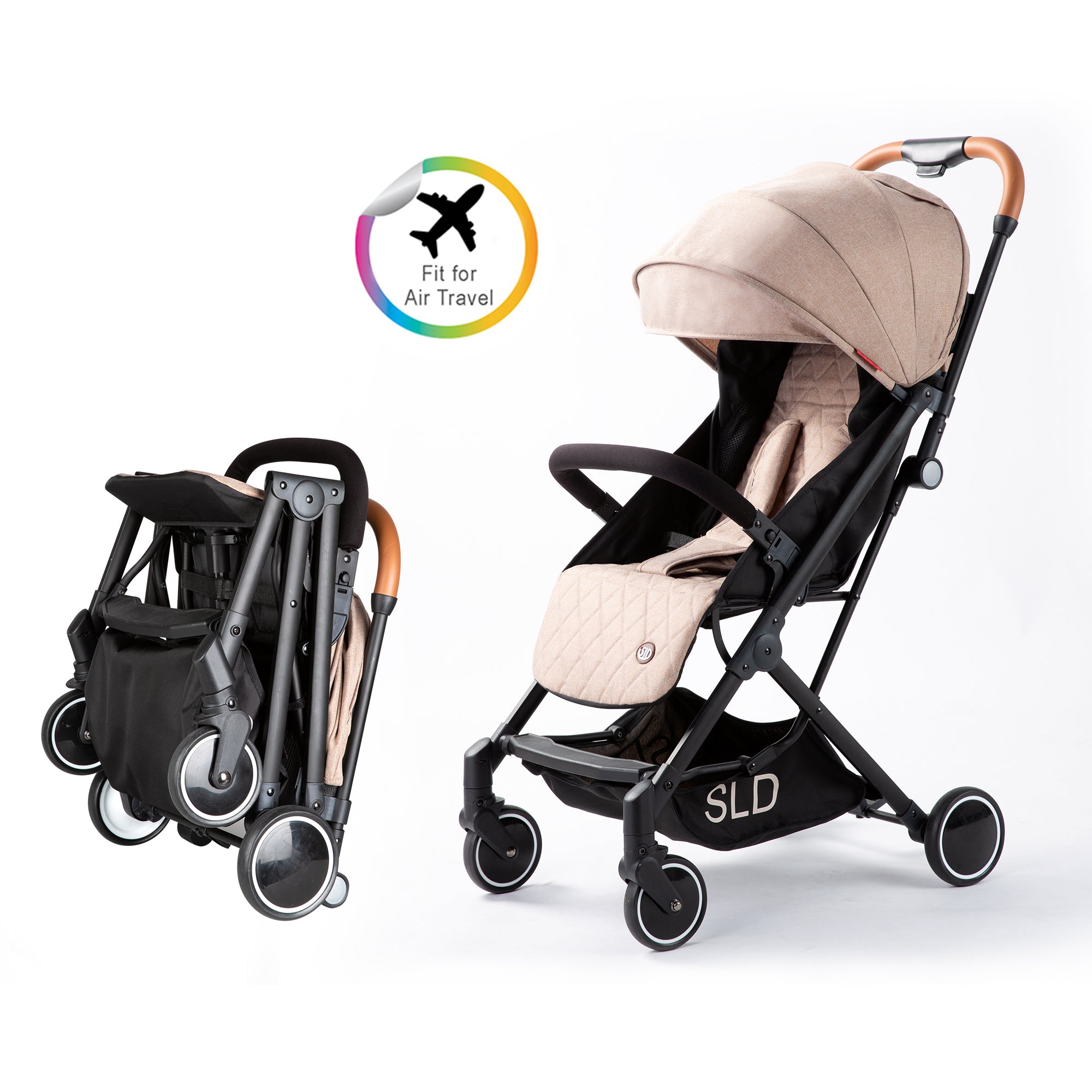 Travel Lite Stroller - SLD by TEKNUM - Khaki