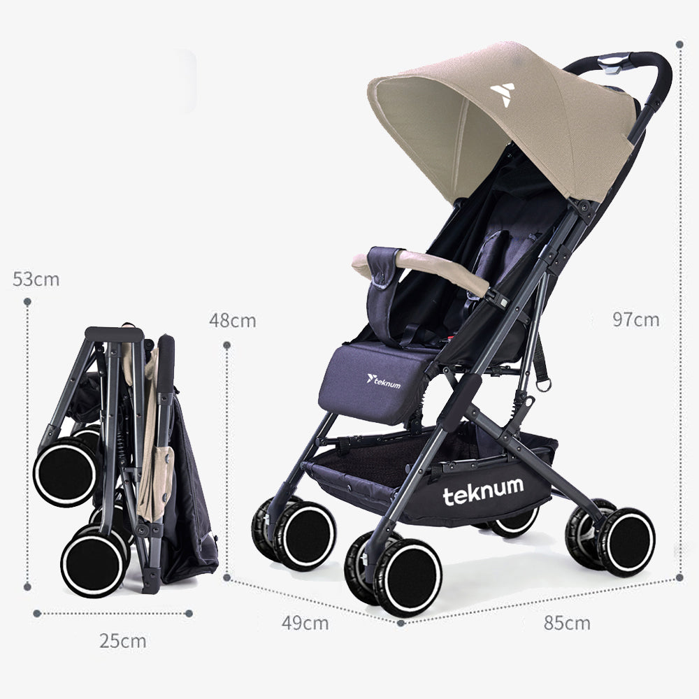 TEKNUM Yoga Lite Stroller - Ivory