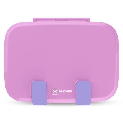 HYDROBREW Smart Serve Bento Lunch Box 847ml, Candy Lilac
