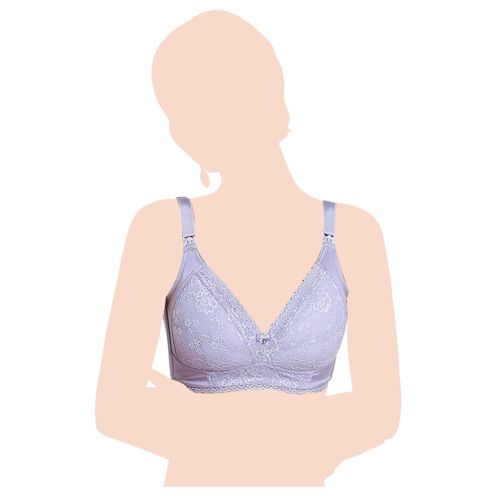 SUNVENO Maternity Nursing Bra - Blue 85B