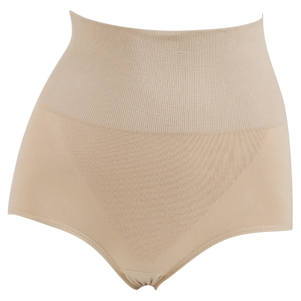 SUNVENO High Waist Maternity Belly Support Cotton Panties - Skin