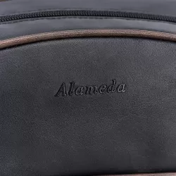 Alameda Multipurpose Dopp Kit -Black and Brown