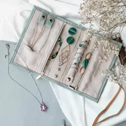 Alameda Anesidora Jewellery Case - Green