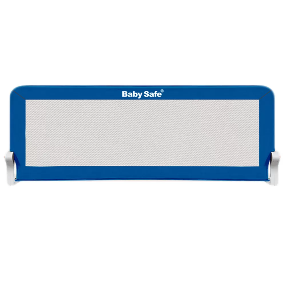 Baby Safe Safety Bed Rail -(120X42 cm) Blue