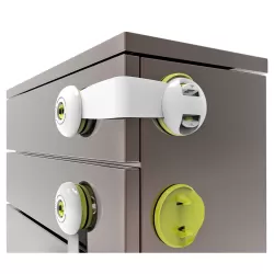 Baby Safe - Multipurpose Cabinet Locks - Set of 4