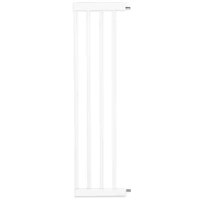 Baby Safe - Metal Safety LED Gate with 20cm Extension - White