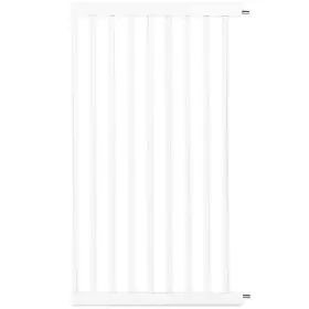 Baby Safe - Metal Safety LED Gate with 45cm Extension - White