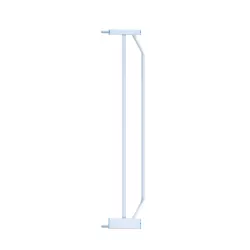 Baby Safe - Metal Safety Gate with 10cm Extension - White