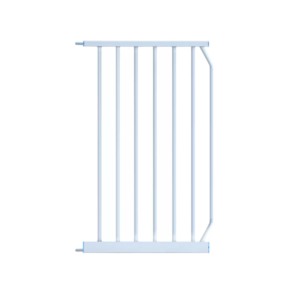 Baby Safe - Metal Safety Gate with 45cm Extension - White