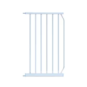 Baby Safe - Metal Safety Gate with 45cm Extension - White