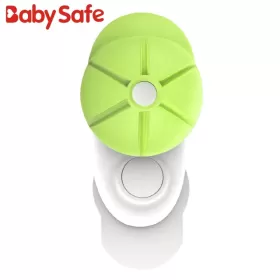 Baby Safe - Door Stopper - Green - Set of 4