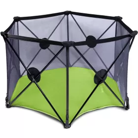 Baby Safe Foldable Playard - Green