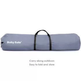 Baby Safe Foldable Playard - Grey