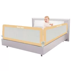 Baby Safe Safety Bed Rail -(120X42cm) Khaki