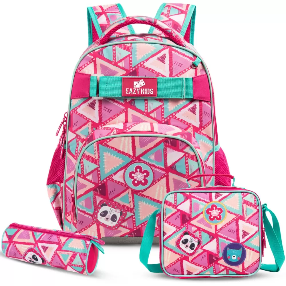 Eazy Kids Back to School Combo Set of 5 Gen Z -Pink