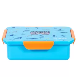 Eazy Kids Lunch Box Set Jawsome-Blue