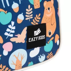 Eazy Kids Bento Box wt Insulated Lunch Bag Combo-Blue