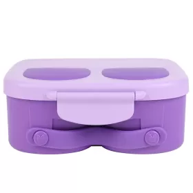 Eazy Kids Bento Box wt Insulated Lunch Bag Combo-Purple