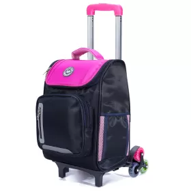 Eazy Kids - Trolley School Bag - Pink